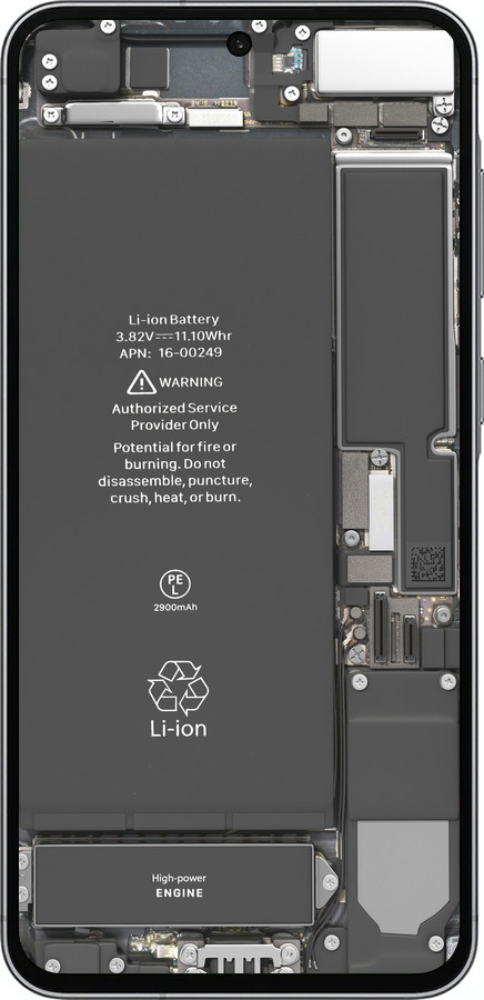 Силиконовый чехол Детали смартфона для Samsung Galaxy A56 - 5487u-3882 изображение 