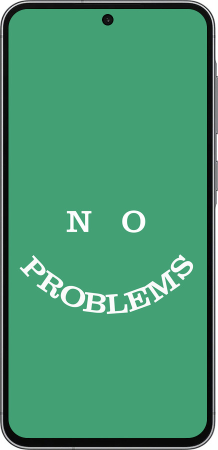 Силіконовий чехол No Problems для Samsung Galaxy A56 - 5573u-3882 изображение 