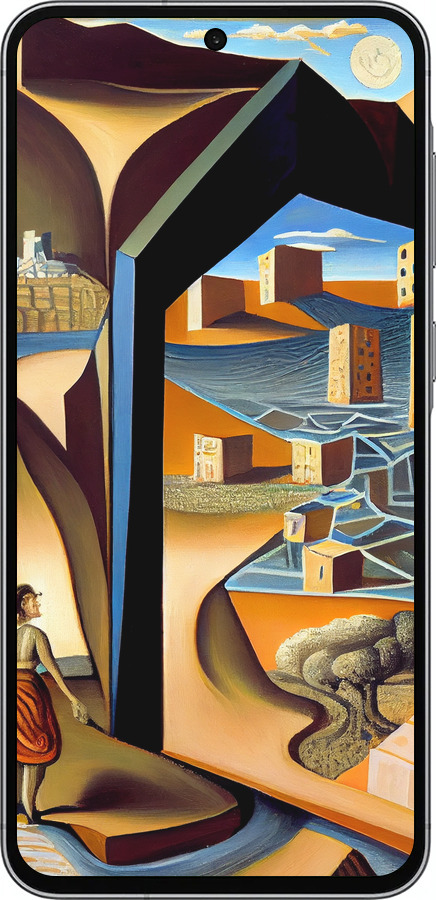 Силиконовый чехол Абстракция v2 для Samsung Galaxy A56 - 5618u-3882 изображение 