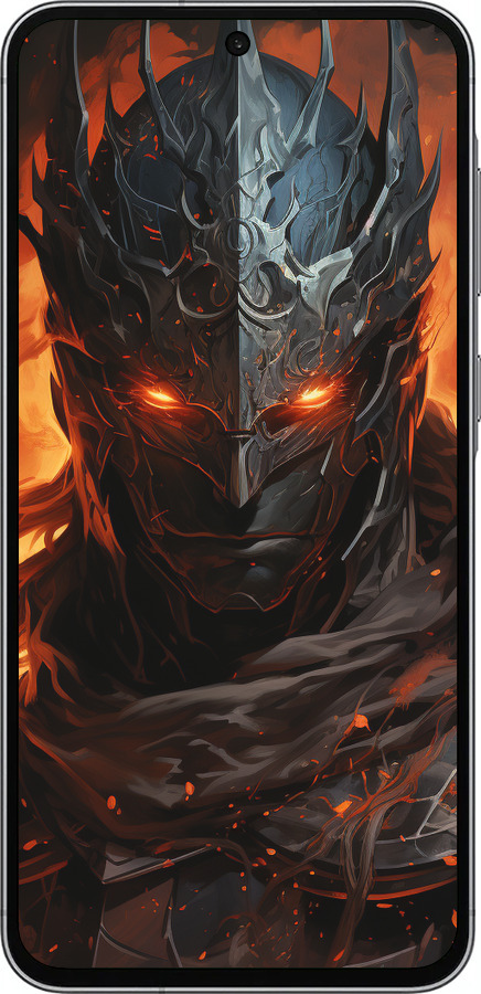 Силиконовый чехол Темный рыцарь для Samsung Galaxy A56 - 5650u-3882 изображение 