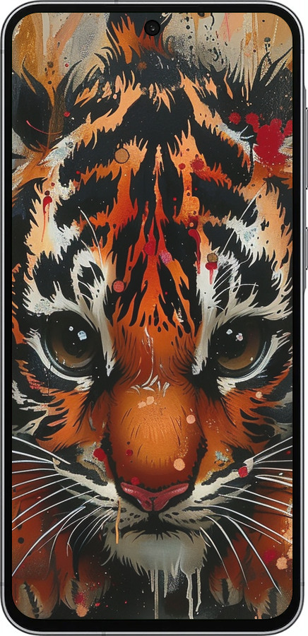 Силіконовий чехол Mini tiger для Samsung Galaxy A56 - 6052u-3882 изображение 