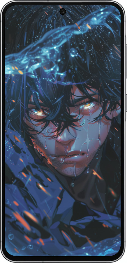 Силиконовый чехол Satoru Gojou для Samsung Galaxy A56 - 6128u-3882 изображение 