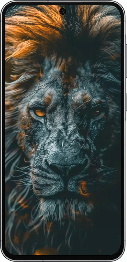 Силіконовий чехол Лев у сутінках для Samsung Galaxy A56 - 6154u-3882 изображение 