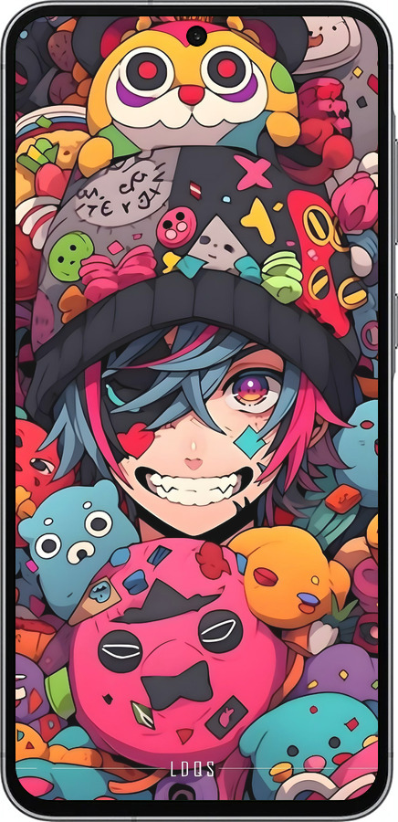 Силиконовый чехол Аниме парень для Samsung Galaxy A56 - 6317u-3882 изображение 