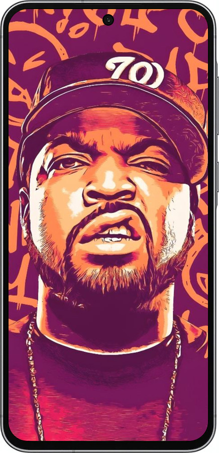 Силиконовый чехол Айс кюб для Samsung Galaxy A56 - 6367u-3882 изображение 