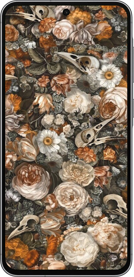 Силиконовый чехол В стиле барокко-мрачный для Samsung Galaxy A56 - 6404u-3882 изображение 