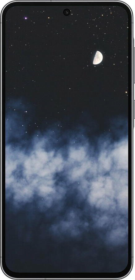 Силиконовый чехол Ночное небо для Samsung Galaxy A56 - 6450u-3882 изображение 