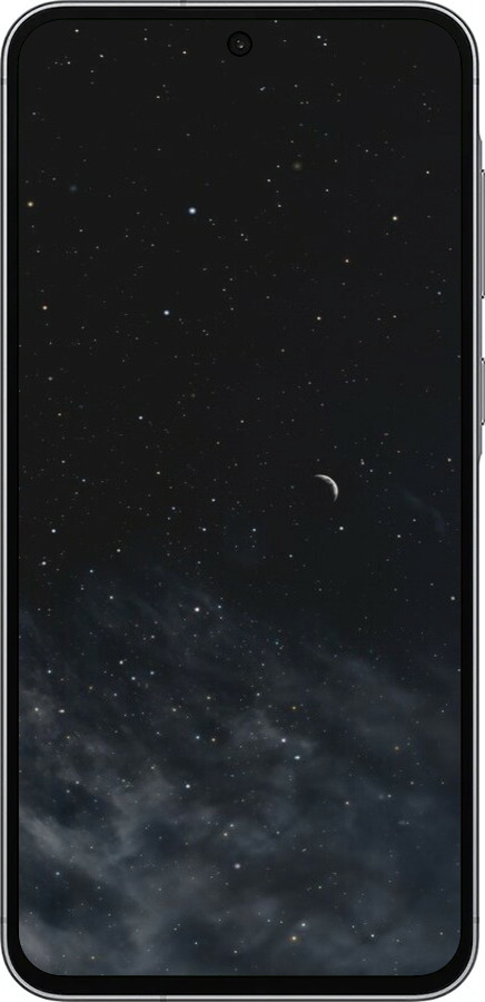 Силиконовый чехол Ночное небо для Samsung Galaxy A56 - 6451u-3882 изображение 