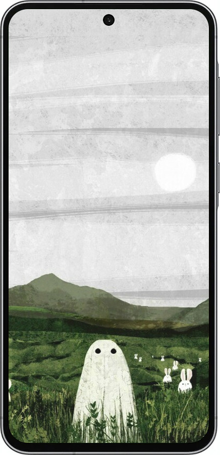 Силиконовый чехол Привидение для Samsung Galaxy A56 - 6492u-3882 изображение 