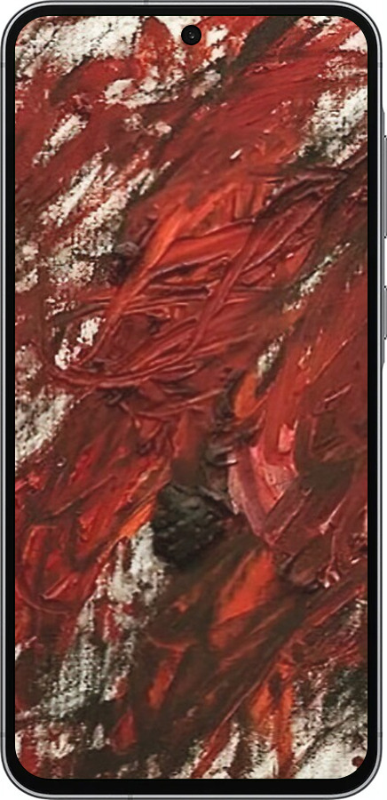 Силиконовый чехол Абстрактная композиция в красных тонах для Samsung Galaxy A56 - 6541u-3882 изображение 