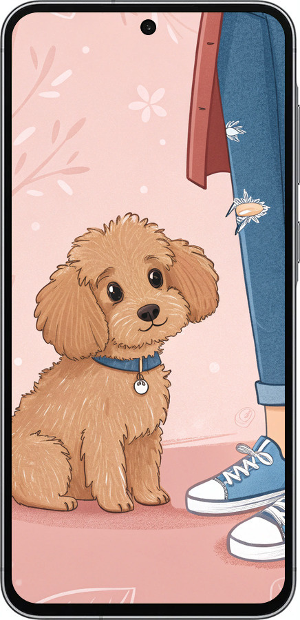 Силіконовий чехол Мальтипу 3 для Samsung Galaxy A56 - 6706u-3882 изображение 