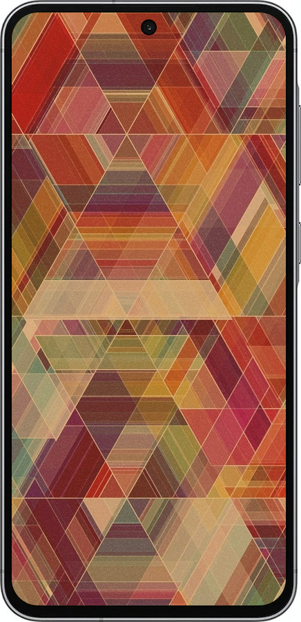 Силиконовый чехол Геометрический узор для Samsung Galaxy A56 - 904u-3882 изображение 