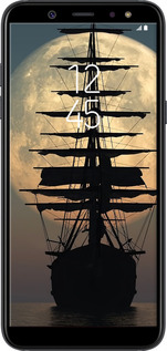 TPU чехол Корабль для Samsung Galaxy A6 2018 - 5998b-1480 изображение 