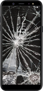 TPU чехол Glass для Samsung Galaxy A6 2018 - 6608b-1480 изображение 