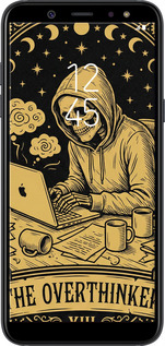 TPU чехол The Overthinker для Samsung Galaxy A6 2018 - 6774b-1480 изображение 