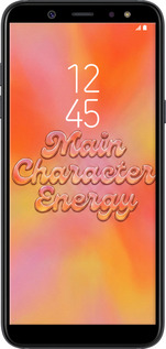 TPU чехол Aura Gradient Main Character Energy Aesthetic Y2K для Samsung Galaxy A6 2018 - 6783b-1480 изображение 