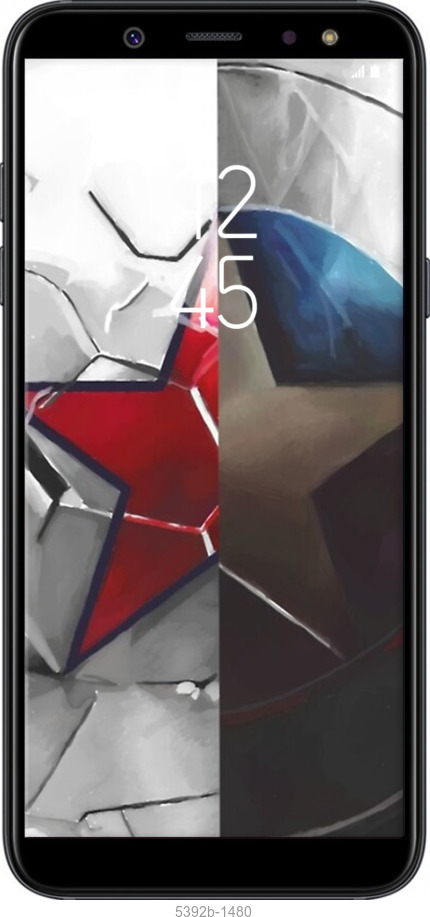 TPU чехол № 5392 для Samsung Galaxy A6 2018 - 5392b-1480 изображение 