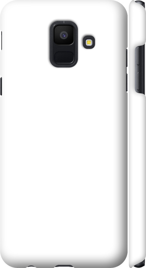 3D пластиковий матовий чехол Прозорий для Samsung Galaxy A6 2018 - 5636m-1480 изображение 