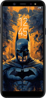 2D пластиковий чехол Бетмен для Samsung Galaxy A6 2018 - 6335t-1480 изображение 