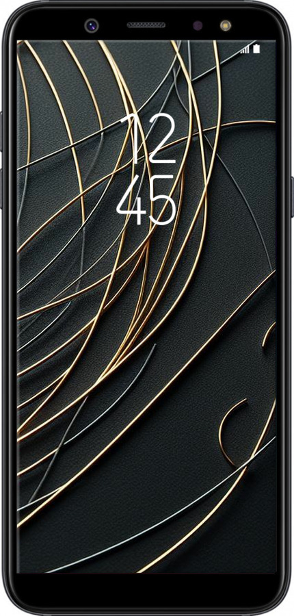 Силиконовый чехол Связь между мирами для Samsung Galaxy A6 2018 - 5837u-1480 изображение 