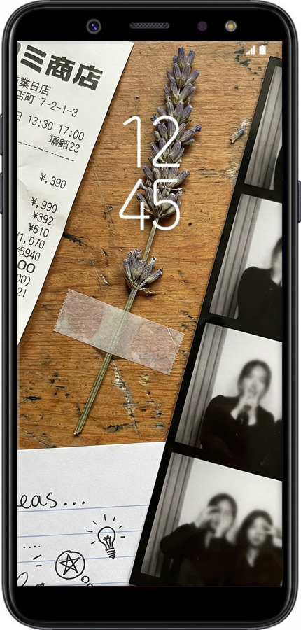 2D пластиковий чехол Aesthetic Scrapbook Collage для Samsung Galaxy A6 2018 - 6773t-1480 изображение 