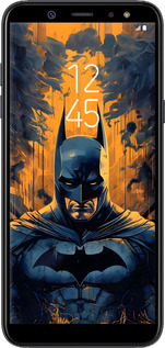 TPU чехол Бетмен для Samsung Galaxy A6 Plus 2018 - 6335b-1495 изображение 