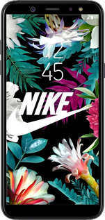 TPU чехол Nike для Samsung Galaxy A6 Plus 2018 - 6378b-1495 изображение 