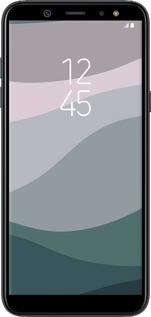 TPU чехол З фіолетовим та бірюзовим ретро-стилем та хвилями для Samsung Galaxy A6 Plus 2018 - 6533b-1495 изображение 