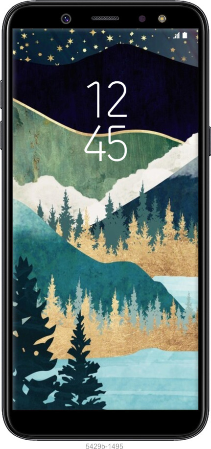 TPU чехол № 5429 для Samsung Galaxy A6 Plus 2018 - 5429b-1495 изображение 