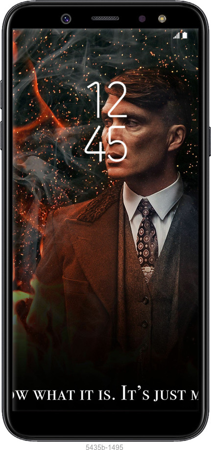 TPU чехол № 5435 для Samsung Galaxy A6 Plus 2018 - 5435b-1495 изображение 