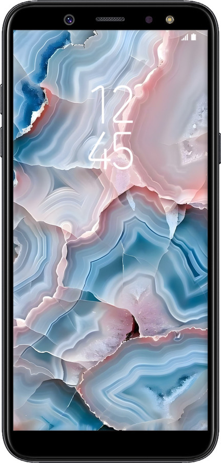 TPU чехол Мрамор для Samsung Galaxy A6 Plus 2018 - 6306b-1495 изображение 