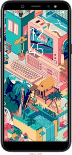 2D пластиковый чехол № 5393 для Samsung Galaxy A6 Plus 2018 - 5393t-1495 изображение 