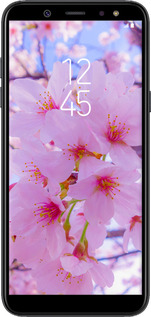 2D пластиковый чехол Сакура для Samsung Galaxy A6 Plus 2018 - 6029t-1495 изображение 