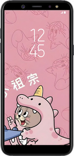 Силіконовий чехол Том і джеррі 2 для Samsung Galaxy A6 Plus 2018 - 6359u-1495 изображение 