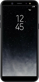 2D пластиковый чехол Сині хмари, Синій місяць для Samsung Galaxy A6 Plus 2018 - 6396t-1495 изображение 