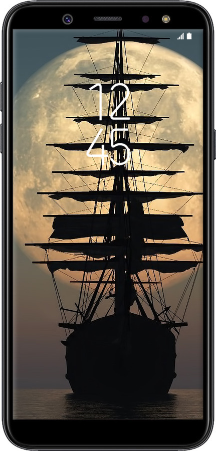 2D пластиковий чехол Корабель для Samsung Galaxy A6 Plus 2018 - 5998t-1495 изображение 