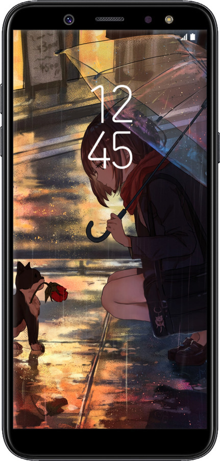 Силіконовий чехол Anime для Samsung Galaxy A6 Plus 2018 - 6609u-1495 изображение 