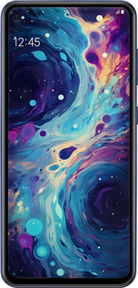 Силіконовий чехол Арт акварель для Samsung Galaxy A60 2019 A606F - 6329u-1699 изображение 