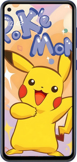 Силіконовий чехол Пикачу для Samsung Galaxy A60 2019 A606F - 6383u-1699 изображение 