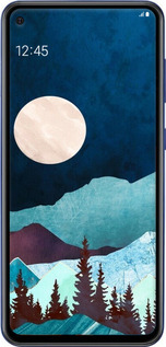 Силиконовый чехол Горная идиллия ночной пейзаж для Samsung Galaxy A60 2019 A606F - 6488u-1699 изображение 