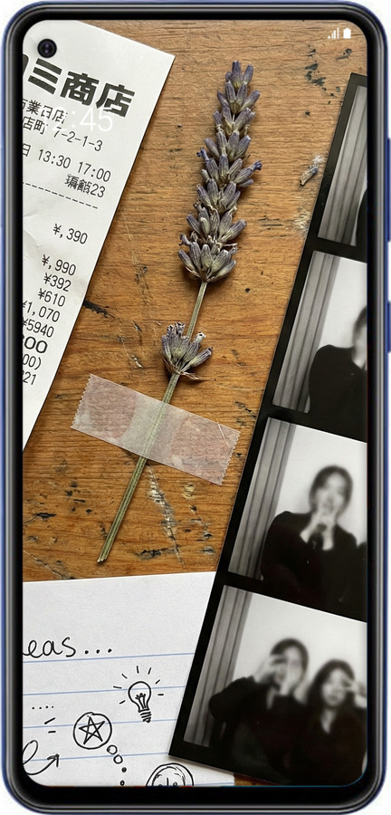 Силиконовый чехол Aesthetic Scrapbook Collage для Samsung Galaxy A60 2019 A606F - 6773u-1699 изображение 