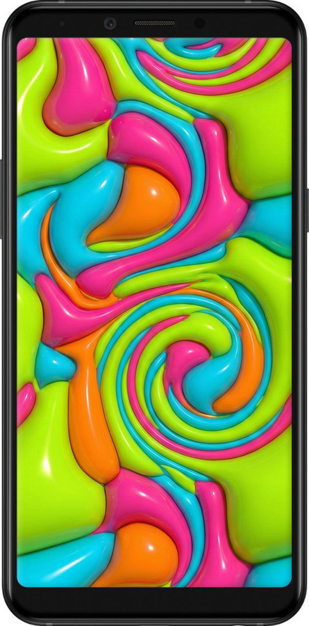 Силиконовый чехол Y2K Jelly Dream для Samsung Galaxy A6s - 6780u-1604 изображение 