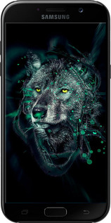 2D пластиковый чехол Wolf для Samsung Galaxy A7 (2017) - 6610t-445 изображение 