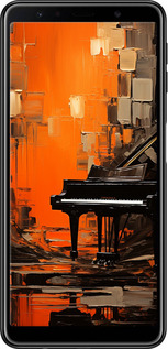 TPU чехол Чехол для телефона Оранжевый Рояль для Samsung Galaxy A7 (2018) A750F - 5937b-1582 изображение 