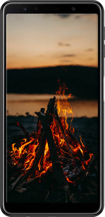 TPU чехол Огонь для Samsung Galaxy A7 (2018) A750F - 6021b-1582 изображение 