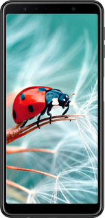 TPU чехол Божья коровка для Samsung Galaxy A7 (2018) A750F - 6049b-1582 изображение 