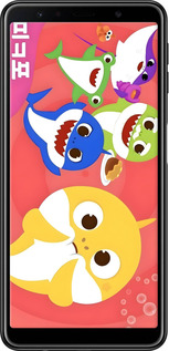 TPU чехол Бейби Шаркс для Samsung Galaxy A7 (2018) A750F - 6305b-1582 изображение 