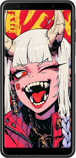 TPU чехол Аниме демон для Samsung Galaxy A7 (2018) A750F - 6308b-1582 изображение 