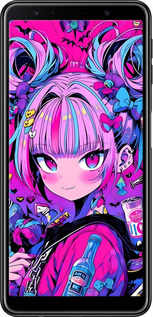 TPU чехол Аніме мілаха для Samsung Galaxy A7 (2018) A750F - 6314b-1582 изображение 
