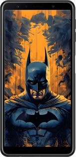 TPU чехол Бэтмен для Samsung Galaxy A7 (2018) A750F - 6335b-1582 изображение 